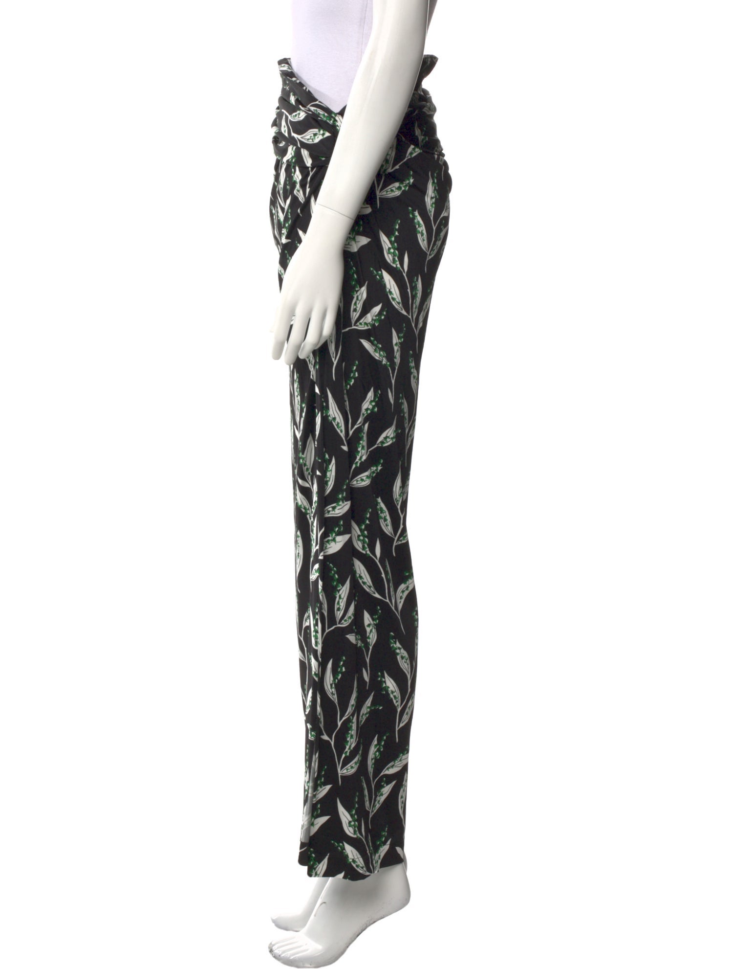 Rabanne Printed Long Skirt