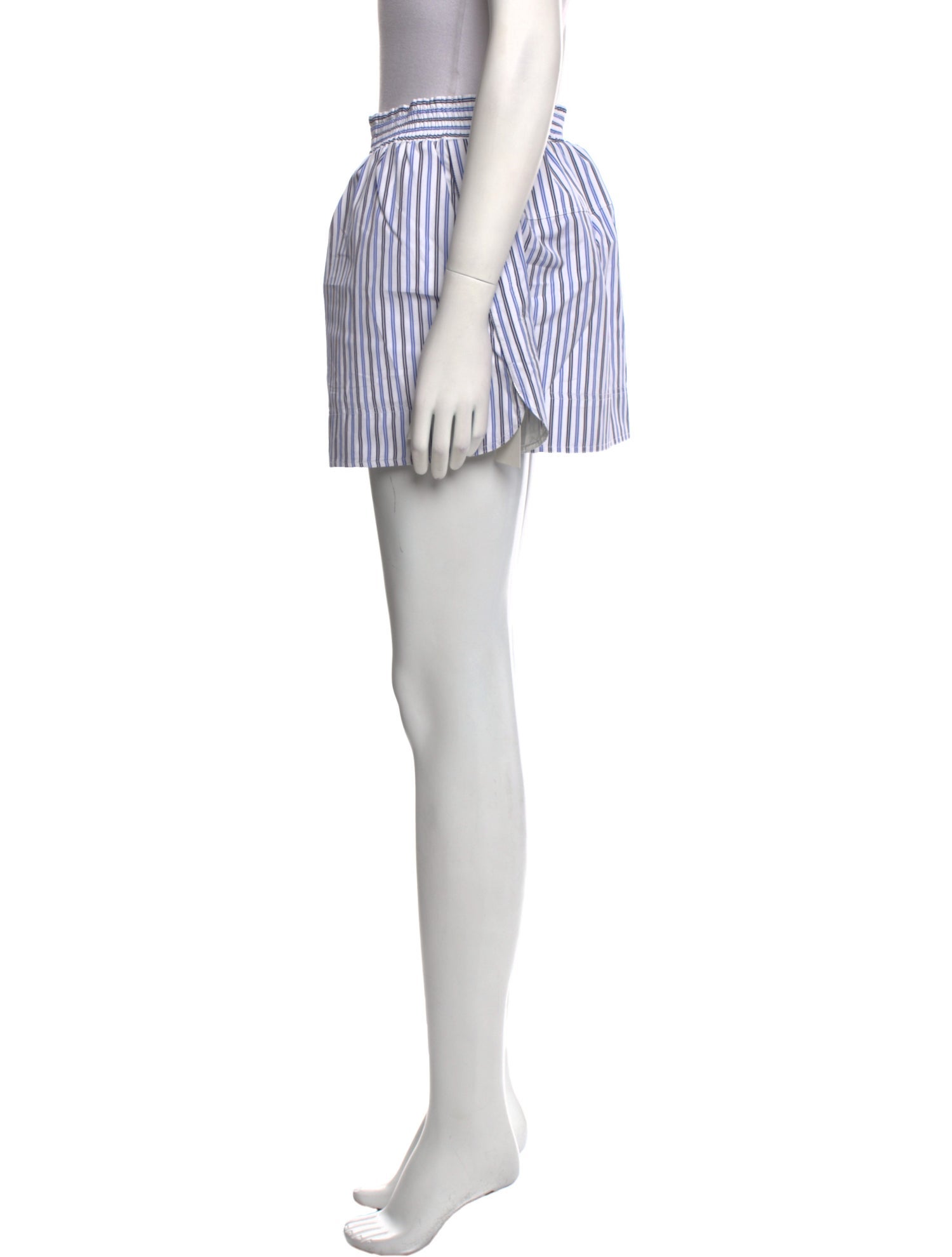 Rabanne Striped Mini Shorts w/ Tags