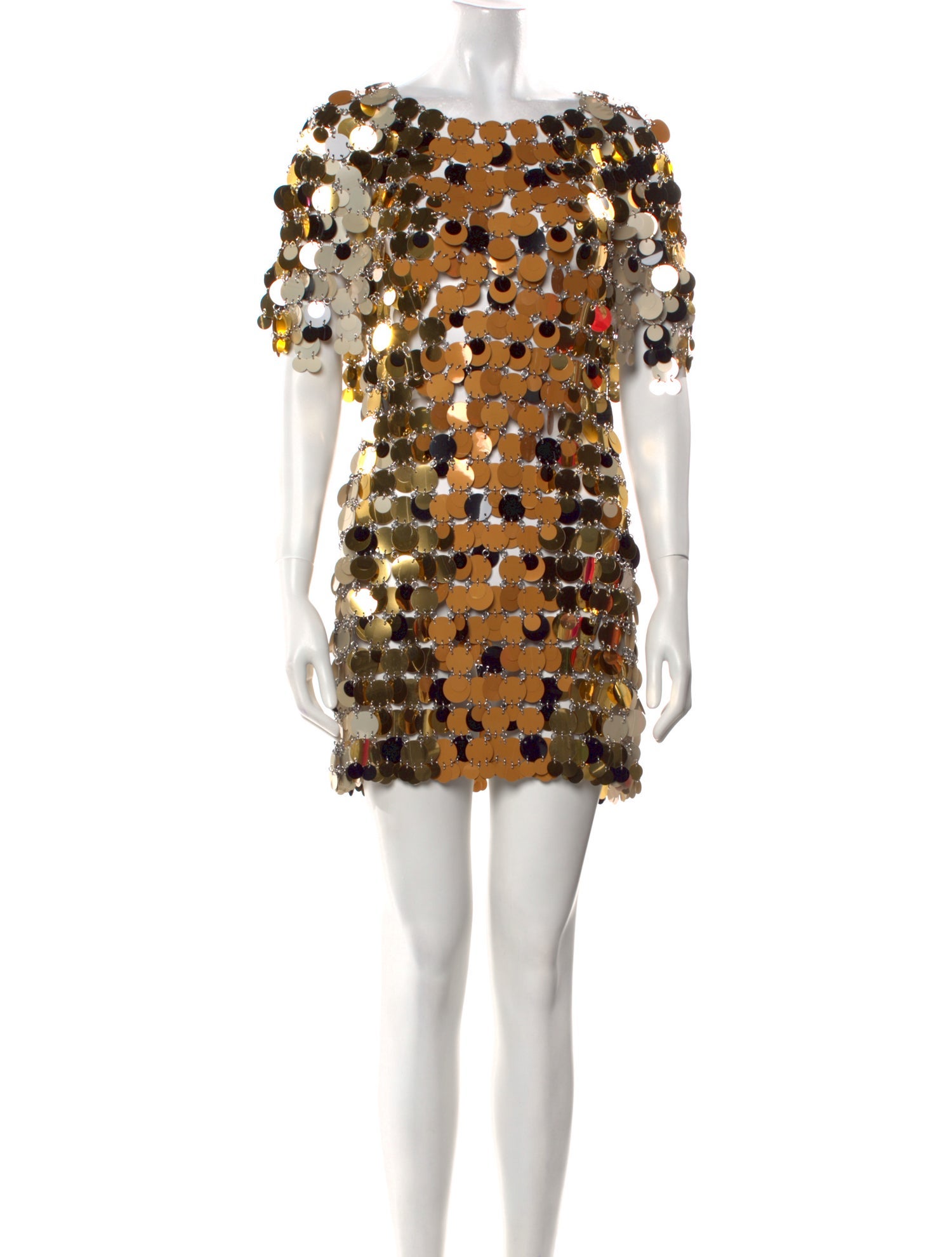 Rabanne Printed Mini Dress w/ Tags