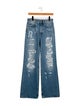 Rabanne High-Rise Wide Leg Jeans w/ Tags