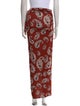 Rabanne Paisley Print Long Skirt