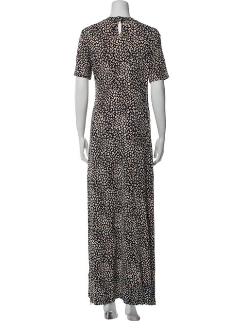 Rabanne Printed Long Dress