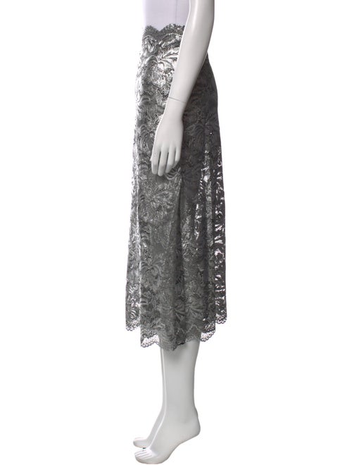 Rabanne Nylon Midi Length Skirt