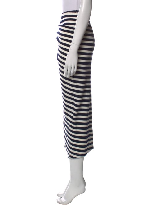 Rabanne Virgin Wool Midi Length Skirt