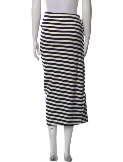 Rabanne Virgin Wool Midi Length Skirt