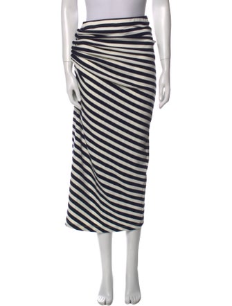 Rabanne Virgin Wool Midi Length Skirt