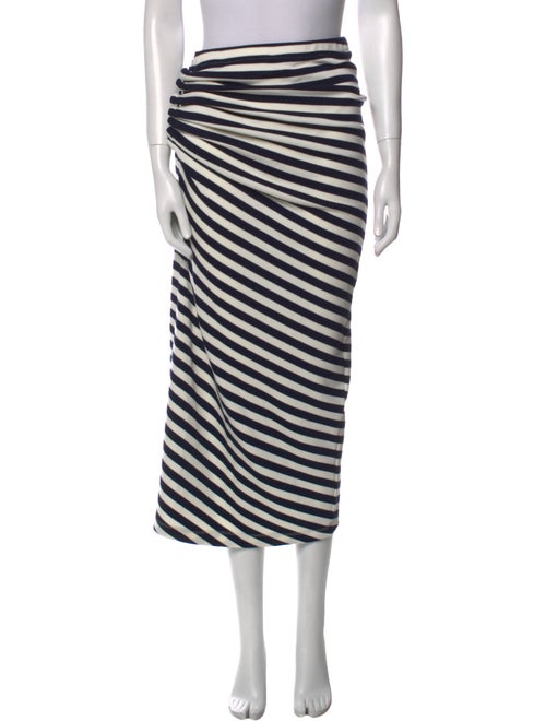 Rabanne Virgin Wool Midi Length Skirt