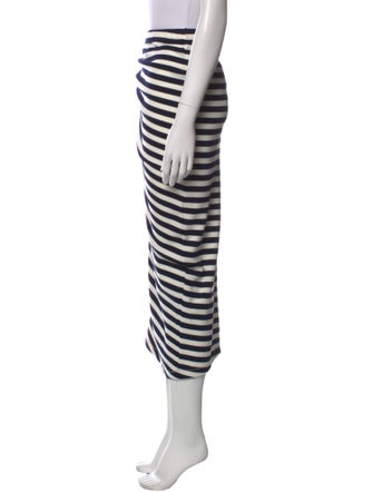 Rabanne Virgin Wool Midi Length Skirt