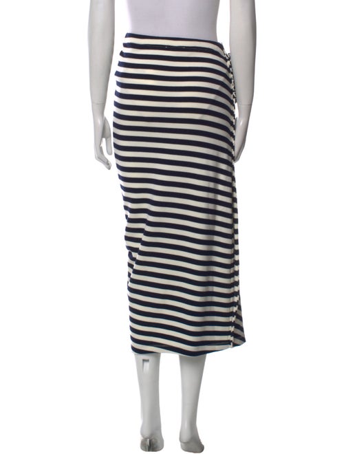 Rabanne Virgin Wool Midi Length Skirt