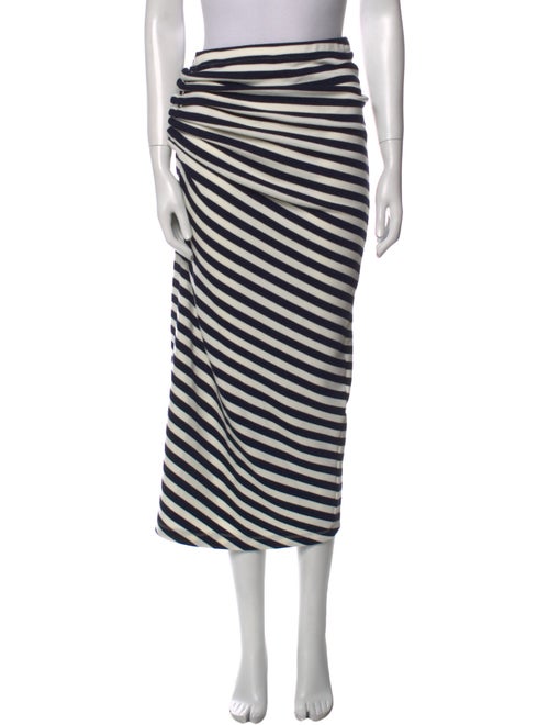 Rabanne Virgin Wool Midi Length Skirt