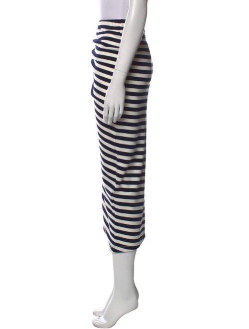 Rabanne Virgin Wool Midi Length Skirt