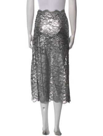 Rabanne Nylon Midi Length Skirt