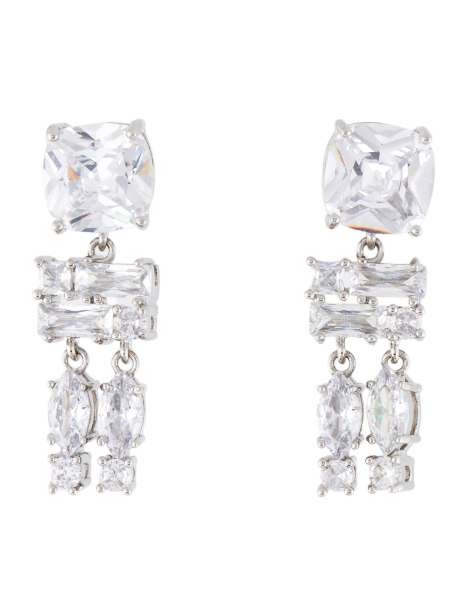 Rabanne Crystal Drop Earrings w/ Tags