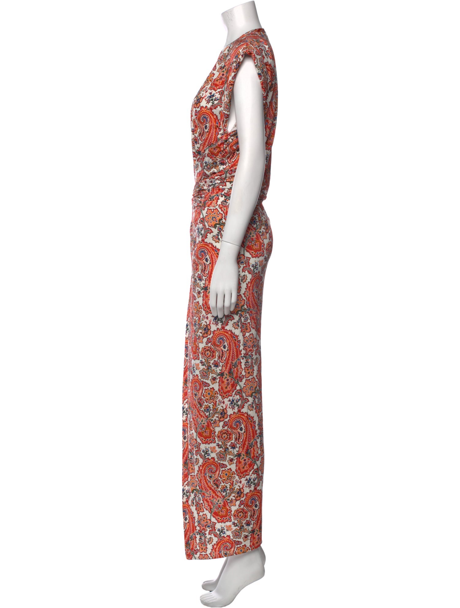 Rabanne Silk Long Dress