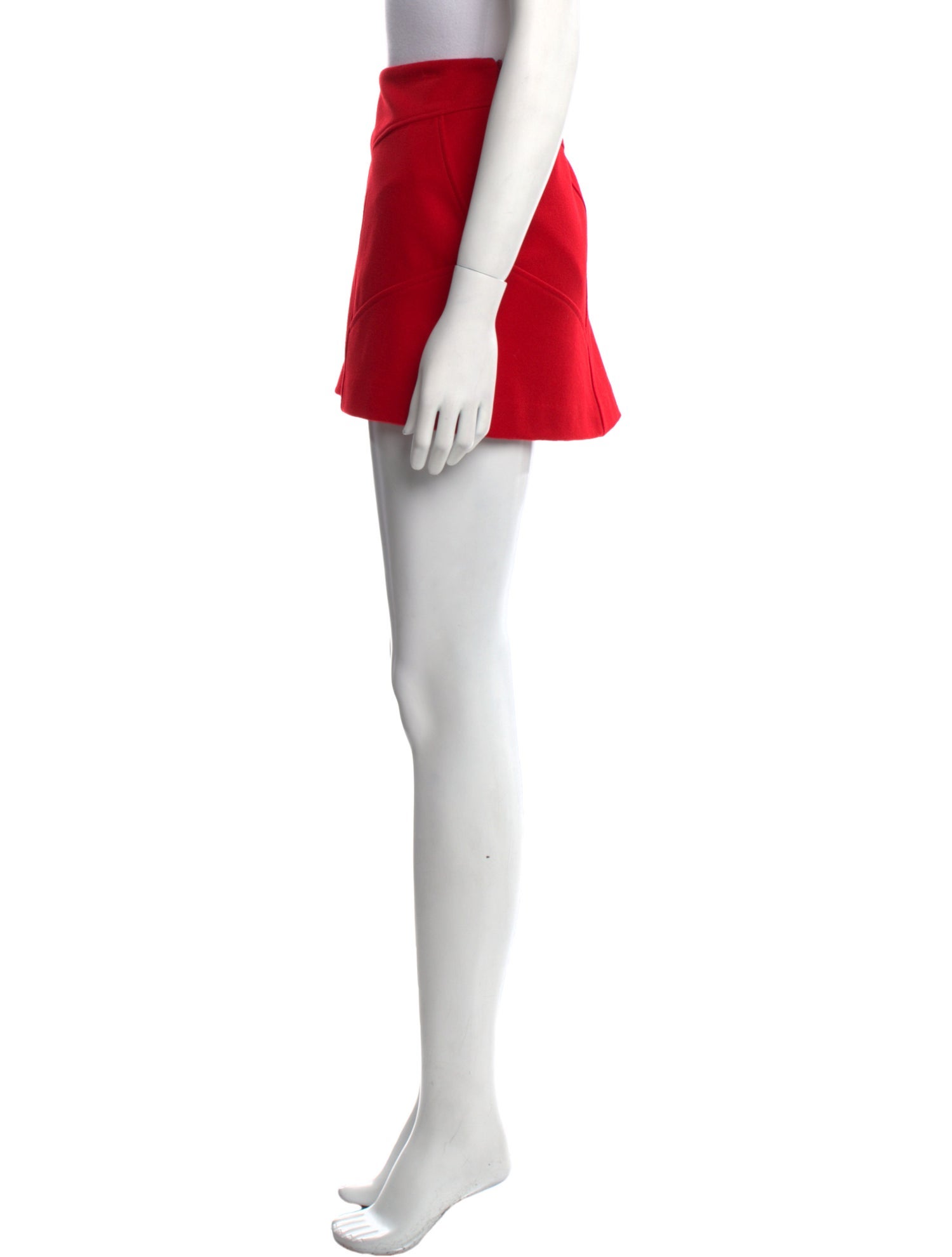 Skaist-Taylor Virgin Wool Mini Skirt