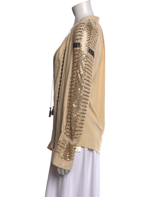 Skaist-Taylor V-Neck Long Sleeve Blouse