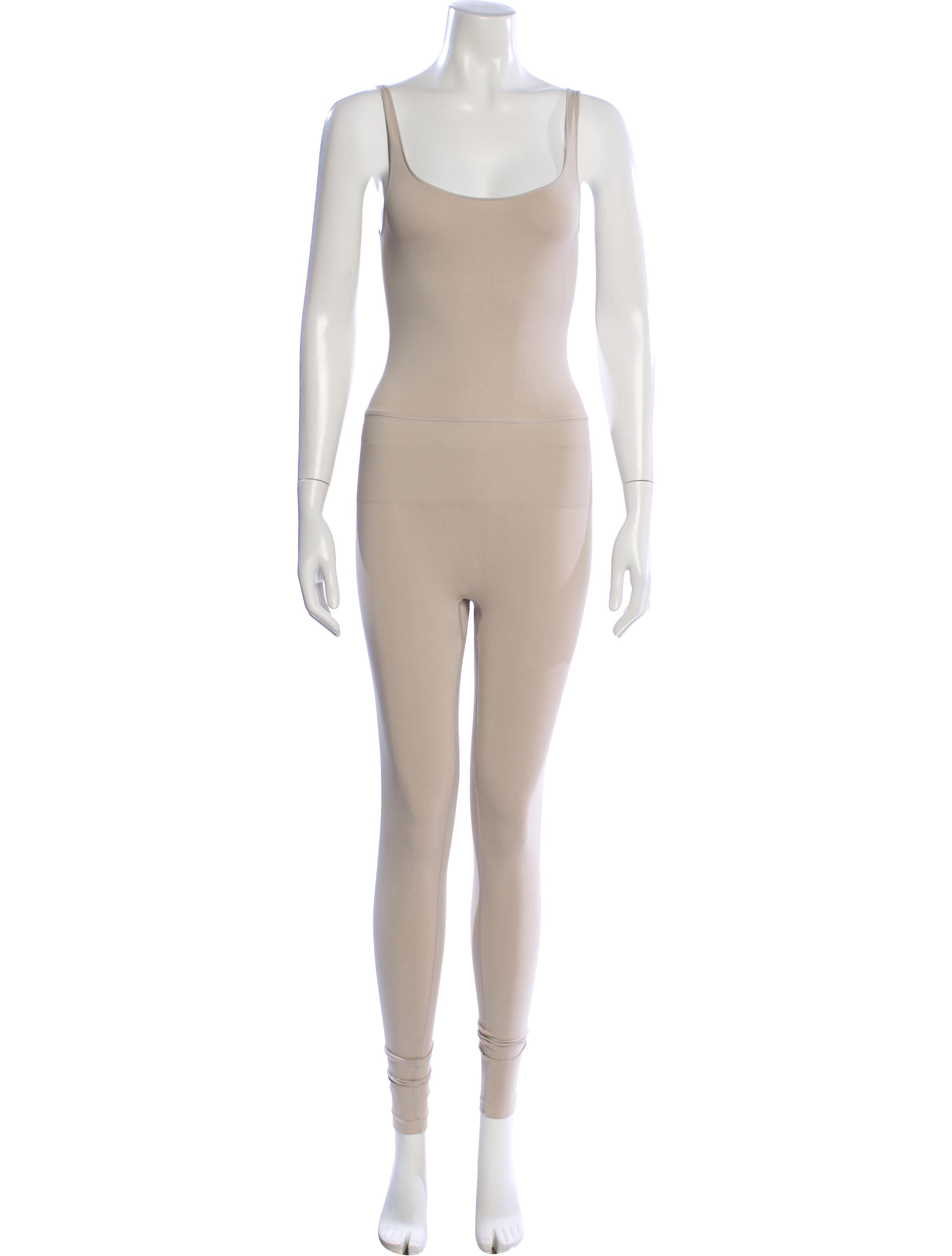 SKIIM Nylon Scoop Neck Jumpsuit
