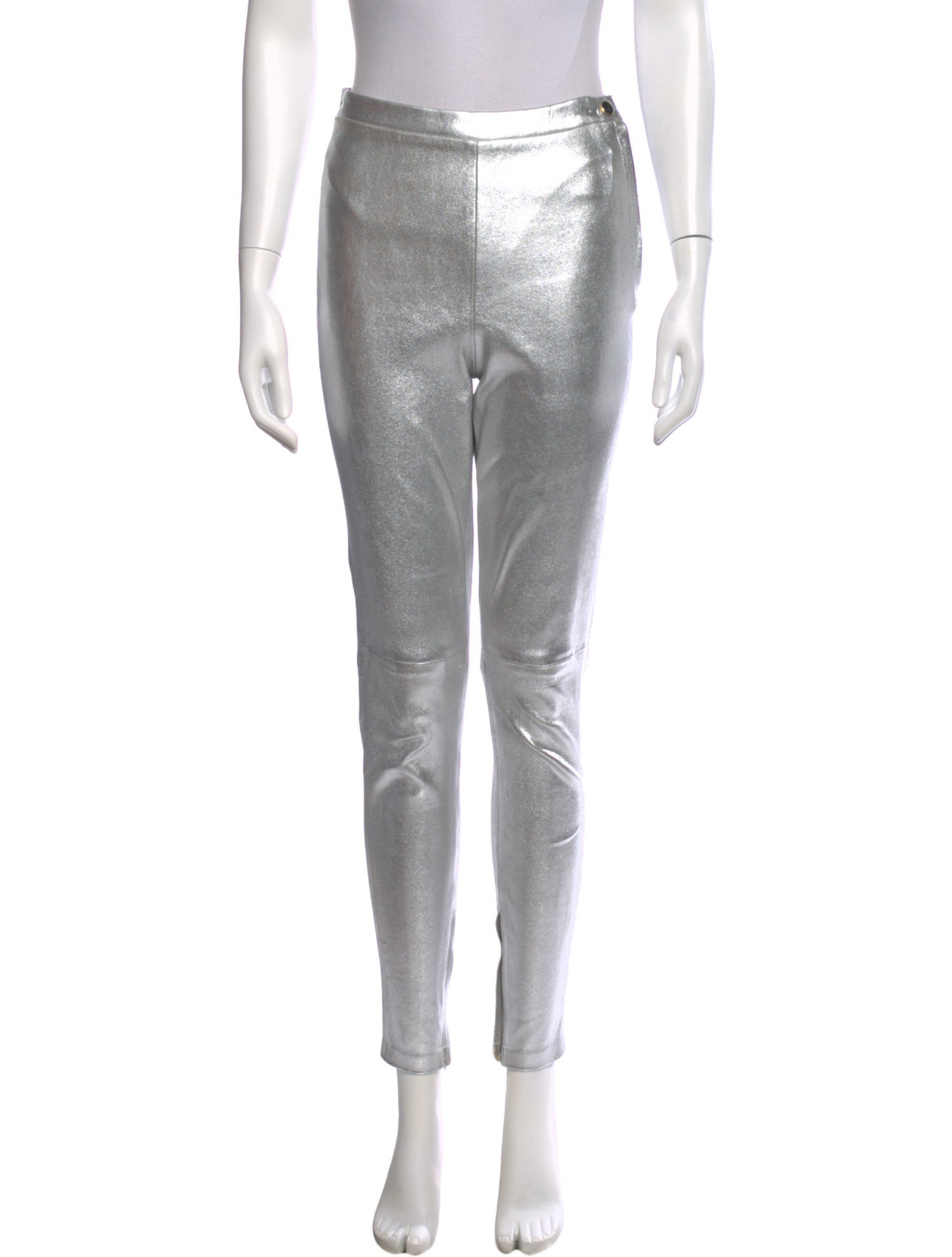 SKIIM Lambskin Skinny Leg Pants