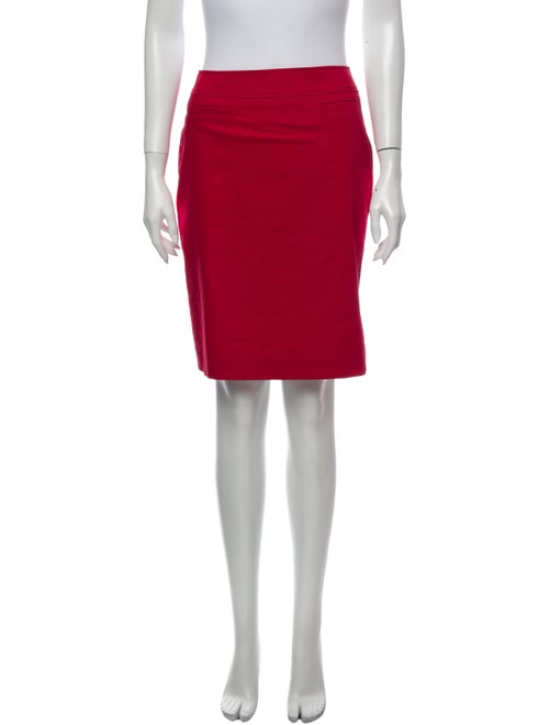 Skirt Knee-Length Skirt Red