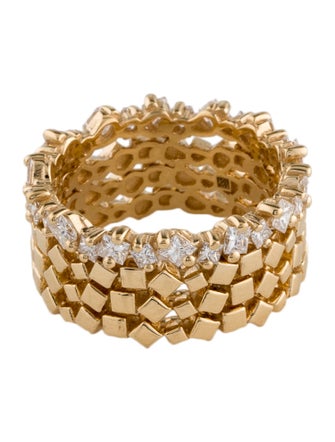 Suzanne Kalan 18K 1.02ctw Diamond Midi Eternity Band