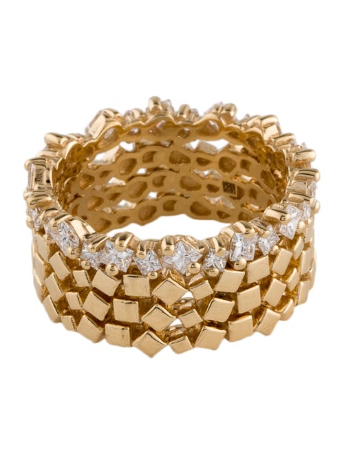 Suzanne Kalan 18K 1.02ctw Diamond Midi Eternity Band