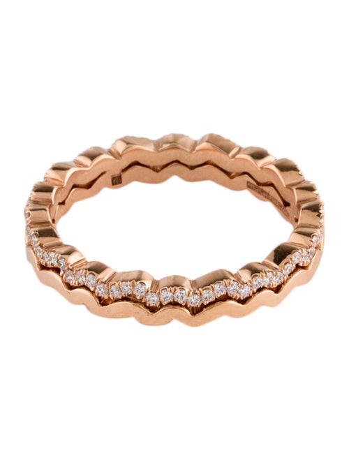 Suzanne Kalan 18K Mini Wave Diamond Eternity Band