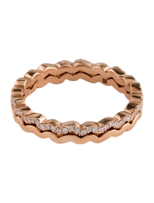 Suzanne Kalan 18K Mini Wave Diamond Eternity Band