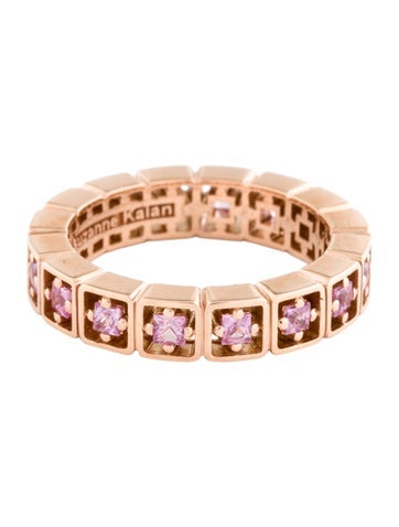 Suzanne Kalan Eternity Band 18K Sapphire 6.25