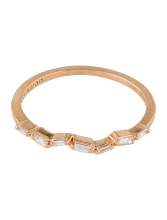Suzanne Kalan 18K Diamond Thin Band