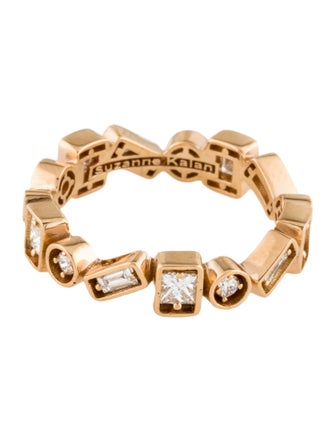 Suzanne Kalan 18K Diamond ZigZag Eternity Band