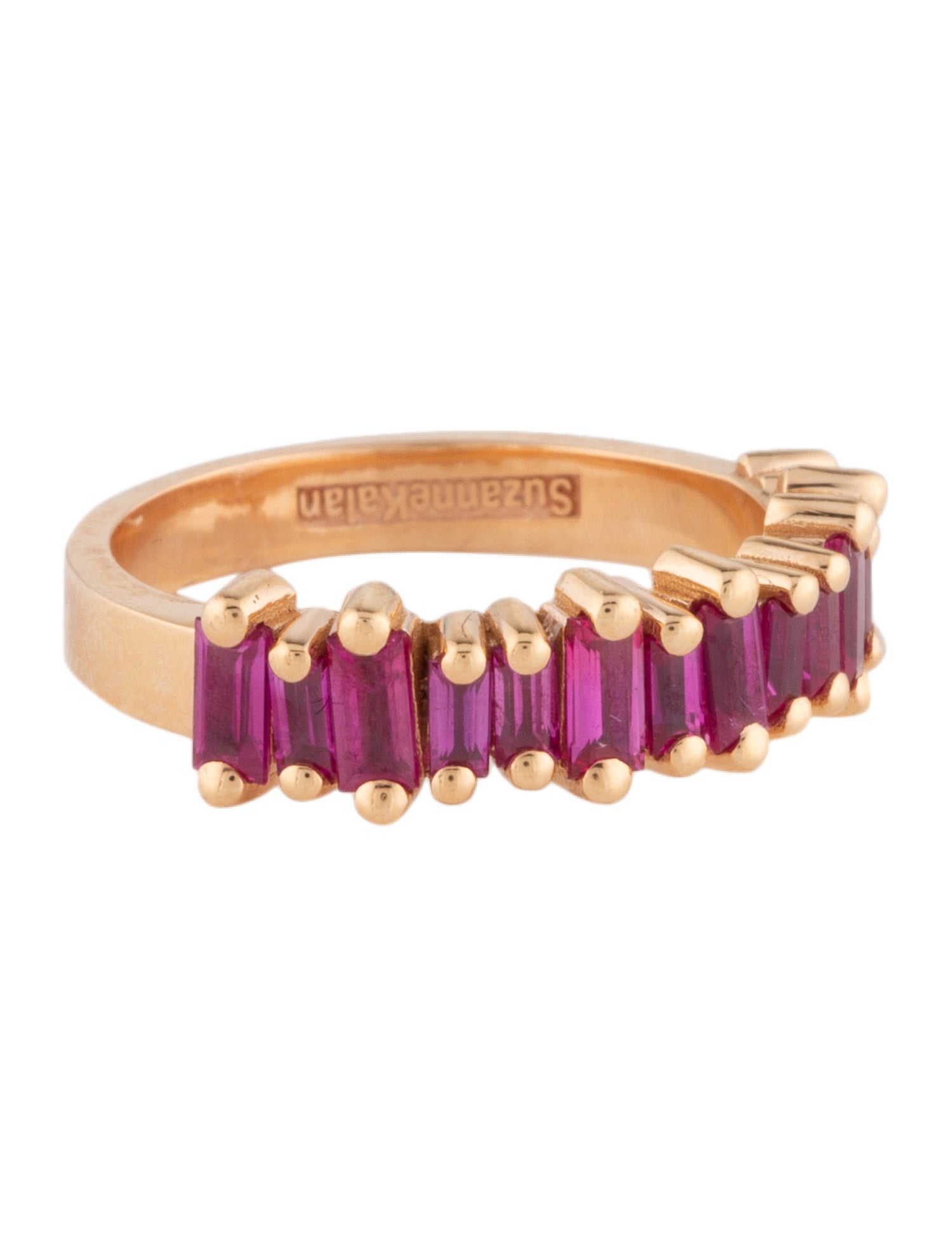 Suzanne Kalan 18K Ruby Band