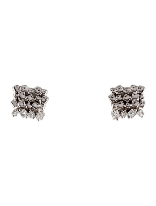 Suzanne Kalan 18K Diamond Stud Earrings