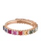 Suzanne Kalan 18K Sapphire, Ruby & Diamond Band