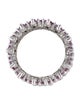 Suzanne Kalan 18K Sapphire & Diamond Triple Row Eternity Band