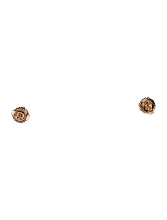 Suzanne Kalan 18K Ruby & Diamond Fireworks Stud Earrings