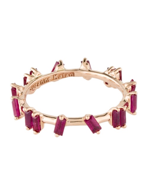 Suzanne Kalan 18K Ruby & Synthetic Ruby Barbwire Ring