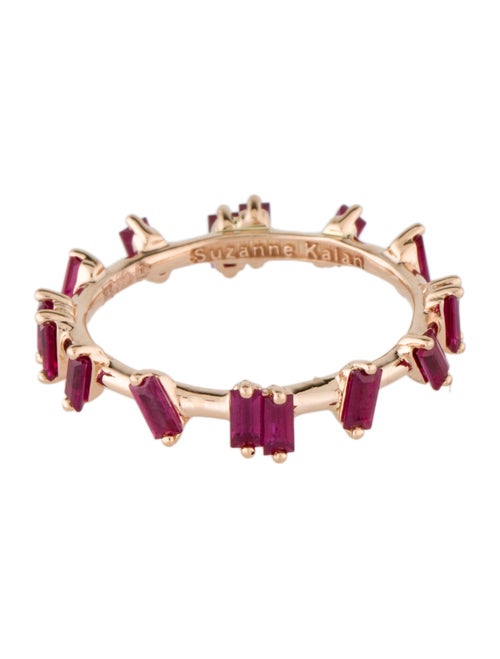 Suzanne Kalan 18K Ruby & Synthetic Ruby Barbwire Ring