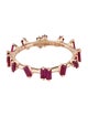 Suzanne Kalan 18K Ruby & Synthetic Ruby Barbwire Ring