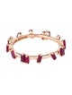 Suzanne Kalan 18K Ruby & Synthetic Ruby Barbwire Ring