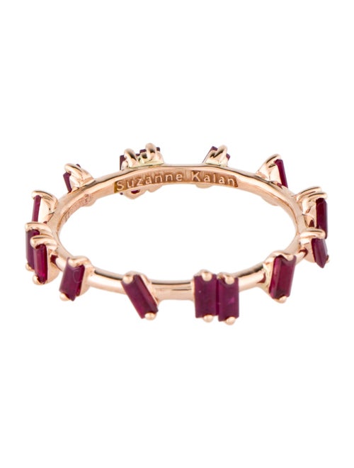 Suzanne Kalan 18K Ruby & Synthetic Ruby Barbwire Ring