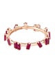 Suzanne Kalan 18K Ruby & Synthetic Ruby Barbwire Ring