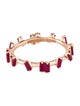 Suzanne Kalan 18K Ruby & Synthetic Ruby Barbwire Ring