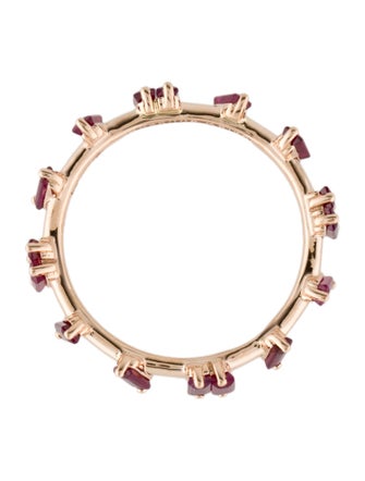 Suzanne Kalan 18K Ruby & Synthetic Ruby Barbwire Ring