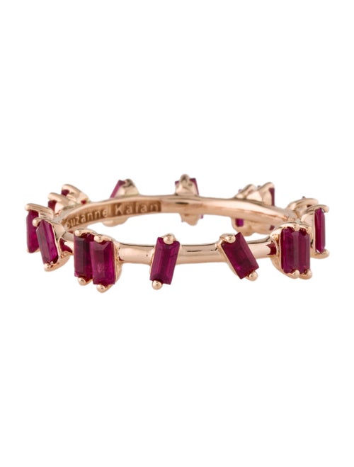 Suzanne Kalan 18K Ruby & Synthetic Ruby Barbwire Ring