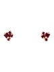 Suzanne Kalan 18K Ruby Stud Earrings