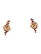 Suzanne Kalan 18K Ruby & Diamond Frenzy Stud Earrings
