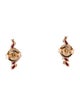 Suzanne Kalan 18K Ruby & Diamond Frenzy Stud Earrings