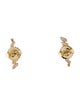 Suzanne Kalan 18K Sapphire & Diamond Frenzy Rainbow Stud Earrings