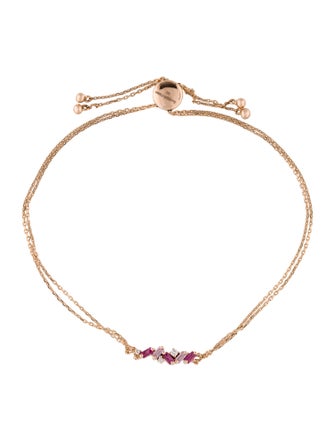 Suzanne Kalan 18K Ruby & Sapphire Amalfi Pulley Bracelet