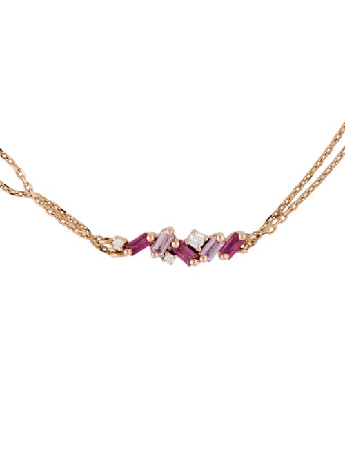 Suzanne Kalan 18K Ruby & Sapphire Amalfi Pulley Bracelet